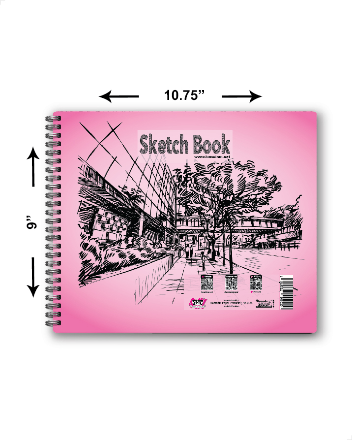 SKETCH BOOK - Small size - 20 Sheets - HB